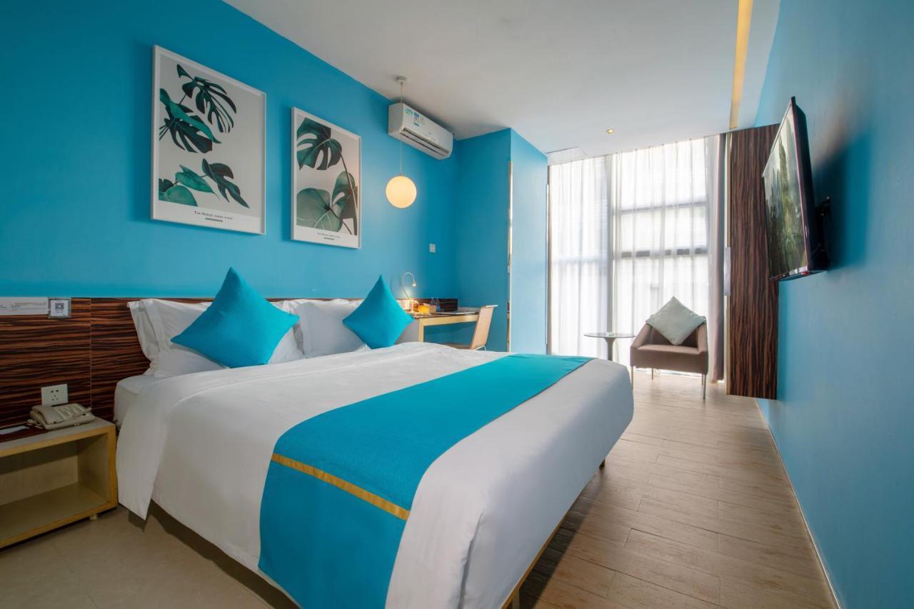 Shenzhen Dongmen Colour Hotel Bagian luar foto