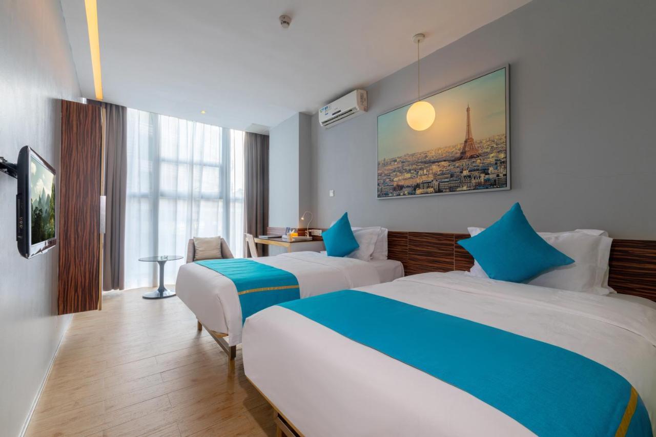 Shenzhen Dongmen Colour Hotel Bagian luar foto